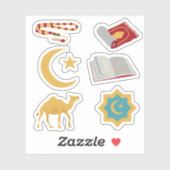 Arabische Ramadan Eid Muslim Holiday Islamitische  Sticker (Vel)