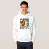 Arabische Ruiter Hoodie (Voorkant volledig)