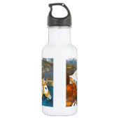 Arabische Ruiter Waterfles (Achterkant)