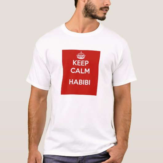 Arabische shirten in het Midden-Oosten T-shirt (Voorkant)