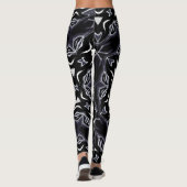 Arabische sierbloem, Aziatisch Leggings (Achterkant)