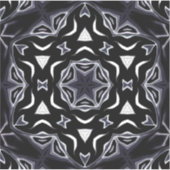 Arabische sierbloem, Aziatisch Sticker (Voorkant)