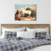Arabische Stallion Canvas Afdruk (Insitu (Slaapkamer))