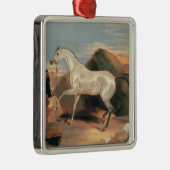 Arabische Stallion Metalen Ornament (Rechts)