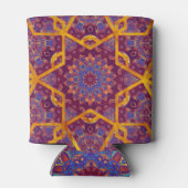 Arabische stijl, waterverf islamitisch naadloos pa blikjeskoeler (Achterkant)