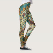 Arabische stof: Arabisch oosters ontwerp Leggings (Rechts)