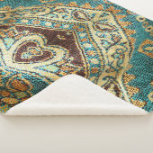 Arabische stof: Arabisch oosters ontwerp Sherpa Deken (3/4)