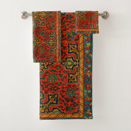 Arabische Tapijtprint Bad Handdoek