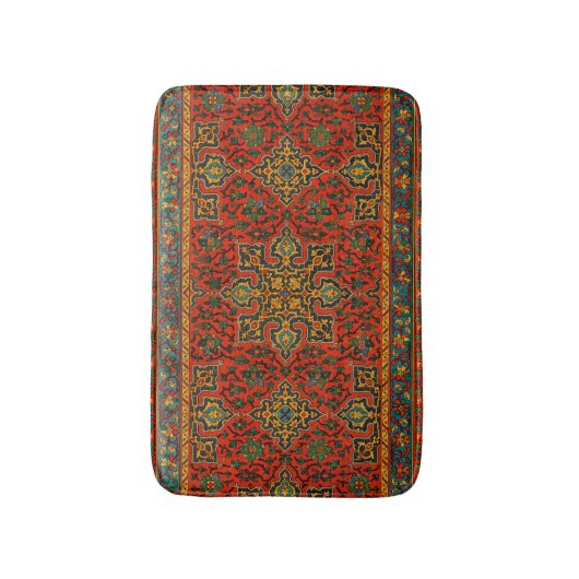 Arabische Tapijtprint Badmat (Voorkant Verticaal)