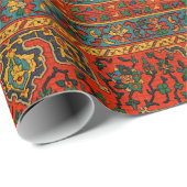  Arabische Tapijtprint Cadeaupapier (Rol Hoek)