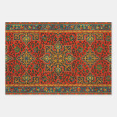  Arabische Tapijtprint Inpakpapier Vel (Voorkant 3)