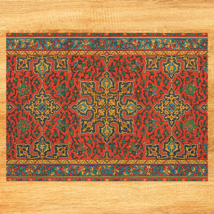  Arabische Tapijtprint Tissuepapier
