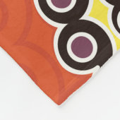 Arabische tegel, patchwork patroon. fleece deken (Hoek)