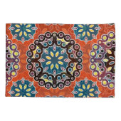 Arabische tegel,  patchwork patroon. kussensloop (Achterkant)