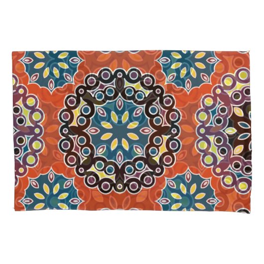 Arabische tegel,  patchwork patroon. kussensloop (Voorkant)