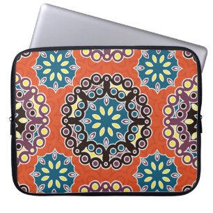 Arabische tegel,  patchwork patroon. laptop sleeve