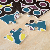 Arabische tegel, patchwork patroon. legpuzzel (Zijkant)