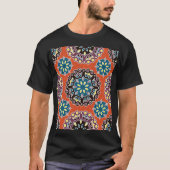 Arabische tegel,  patchwork patroon. t-shirt (Voorkant)