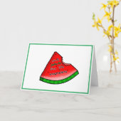 Arabische Valentijnskaart بلا حب بلا بطيخ Watermel Kaart (Gele Bloem)