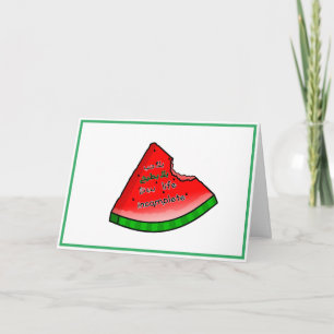 Arabische Valentijnskaart بلا حب بلا بطيخ Watermel Kaart