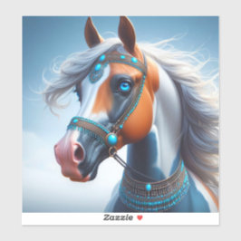 arabische verfpaard sticker