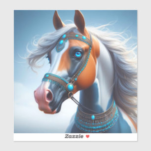 arabische verfpaard sticker