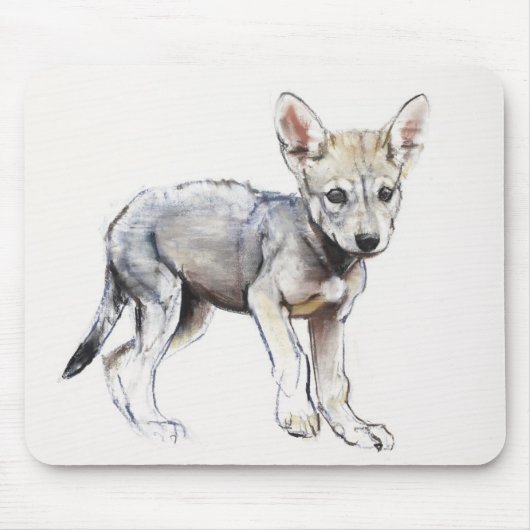 Arabische Wolf Pup 2009 Muismat (Voorkant)