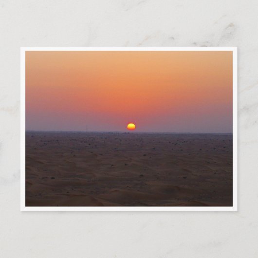 arabische zonnebank briefkaart (Voorkant)
