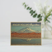 Aracar Volcano Argentina Briefkaart (Staand voorkant)