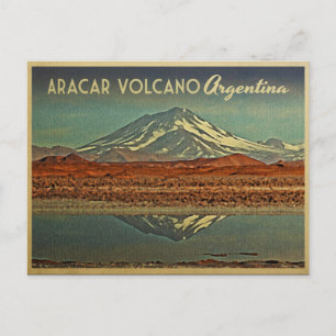 Aracar Volcano Argentina Briefkaart