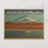 Aracar Volcano Argentina Briefkaart (Voorkant)