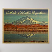 Aracar Volcano Argentina Poster (Voorkant)