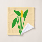 Araceae badhanddoek bad handdoek (Wasdoekje)
