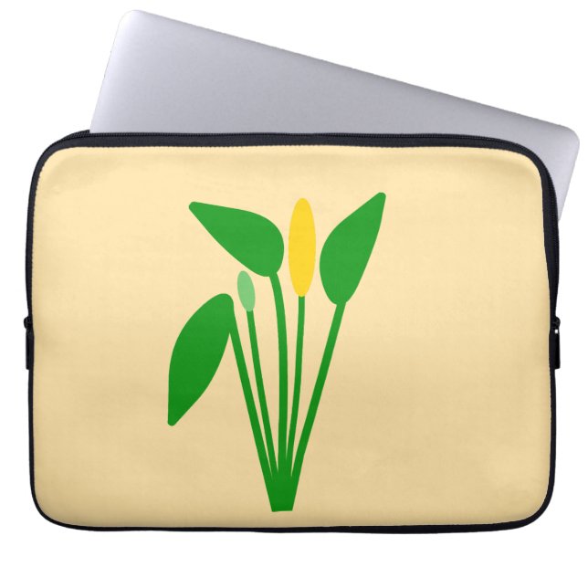 Araceae Laptop Hoes (Voorkant)