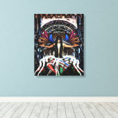 "Arachne- Pride-" Canvas Afdruk (Insitu (Houten vloer))