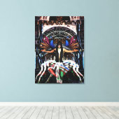 "Arachne- Pride-" Canvas Afdruk (Insitu (Houten vloer))