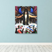"Arachne- Pride-" Canvas Afdruk (Insitu (Houten vloer))