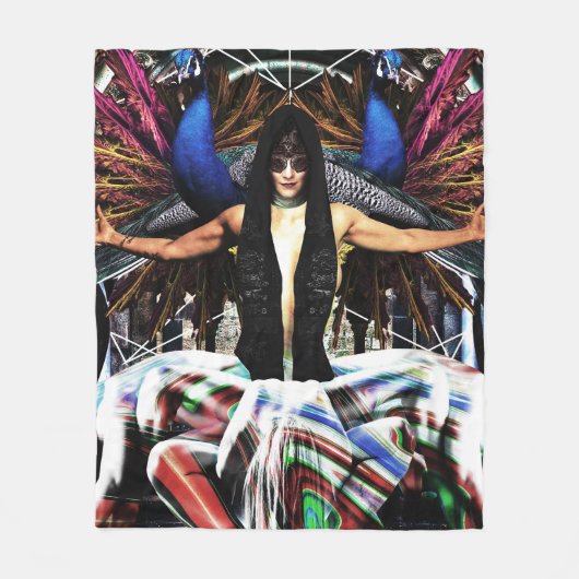 "Arachne- Pride-" Fleece Deken (Voorkant)