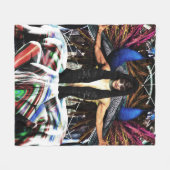 "Arachne- Pride-" Fleece Deken (Voorkant (Horizontaal))