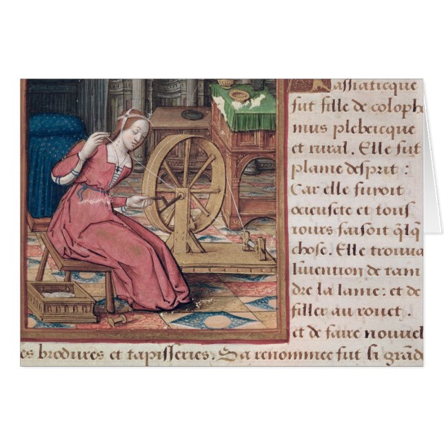 Arachne uit "Vie des Femmes Celebres" (Voorkant Horizontaal)