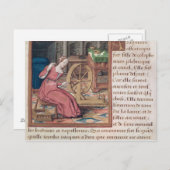 Arachne uit "Vie des Femmes Celebres" Briefkaart (Voorkant / Achterkant)