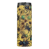 Arachnid houdt van griezelige kruiperige spinnen, thermosbeker (Achterkant)