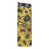 Arachnid houdt van griezelige kruiperige spinnen, thermosbeker (Geroteerd rechts)