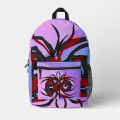 Arachnid van de wanhoop bedrukte rugzak (Voorkant)