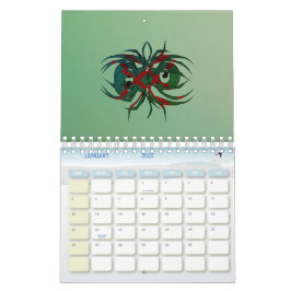 Arachnid van de wanhoop kalender