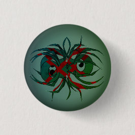 Arachnid van de wanhoop ronde button 3,2 cm