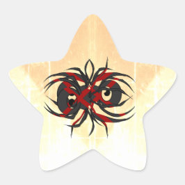 Arachnid van de wanhoop ster sticker