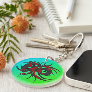 Arachnid van wanhoop Acryl Sleutelhanger