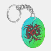 Arachnid van wanhoop Acryl Sleutelhanger (Voorkant Links)