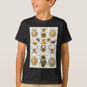 Arachnida Spiders van Ernst Haeckel T-shirt (Voorkant)